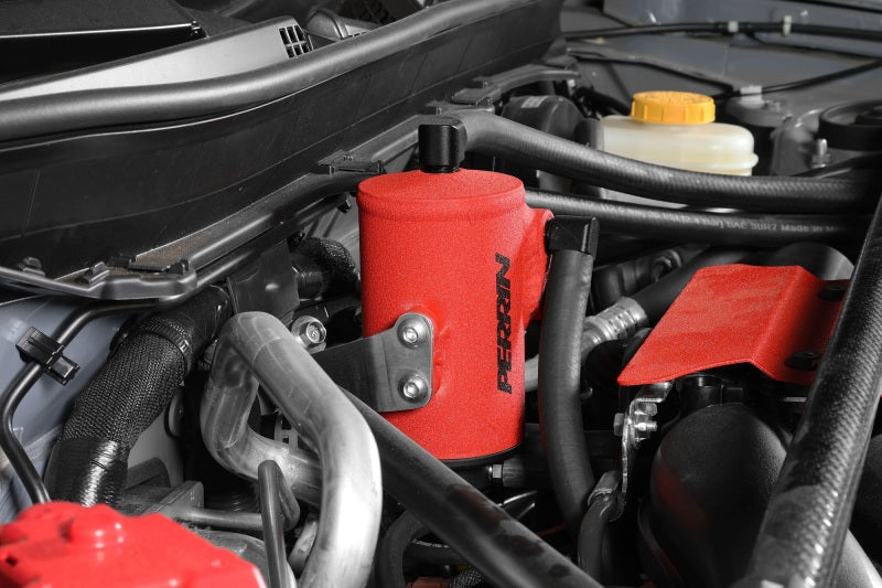 Perrin 22-23 Toyota GR86 / 13-16 Scion FR-S / 13-23 Subaru BRZ Air Oil Separator - Red - Premium Oil Separators from Perrin Performance - Just $399.50! Shop now at WinWithDom INC. - DomTuned