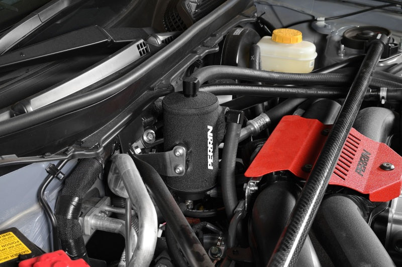 Perrin 22-23 Toyota GR86 / 13-16 Scion FR-S / 13-23 Subaru BRZ Air Oil Separator - Black - Premium Oil Separators from Perrin Performance - Just $399.50! Shop now at WinWithDom INC. - DomTuned