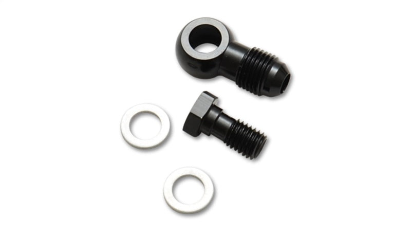 Vibrant -4AN Male Banjo Fitting 8mm x 1.25 Metric Aluminum + 2 Washers - Premium Fittings from Vibrant - Just $25.99! Shop now at WinWithDom INC. - DomTuned