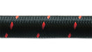 Vibrant -12 AN Two-Tone Black/Red Nylon Braided Flex Hose (5 foot roll) - Premium Hoses from Vibrant - Just $55.99! Shop now at WinWithDom INC. - DomTuned