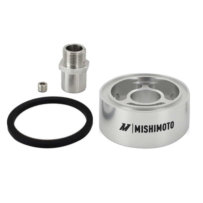 Mishimoto Oil Filter Spacer 32mm M22 x 1.5 Thread - Silver - Premium Oil Coolers from Mishimoto - Just $64.95! Shop now at WinWithDom INC. - DomTuned