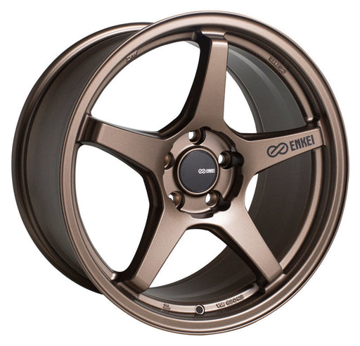 Enkei TS-5 18x8.5 5x100 45mm Offset 72.6mm Bore Bronze - Premium Wheels - Cast from Enkei - Just $346! Shop now at WinWithDom INC. - DomTuned