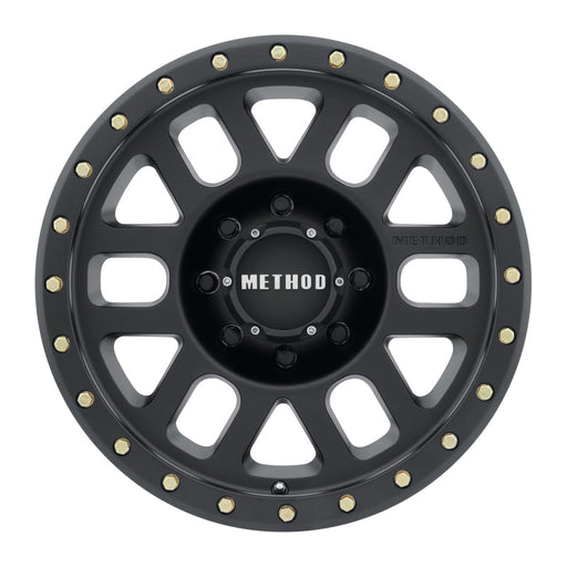Method MR309 Grid 18x9 +18mm Offset 8x180 130.81mm CB Matte Black Wheel - Premium Wheels - Cast from Method Wheels - Just $369! Shop now at WinWithDom INC. - DomTuned