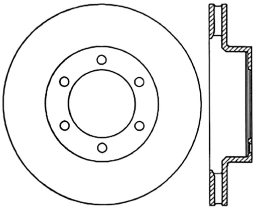 StopTech Power Slot 05-09 Toyota Tacoma/03-09 4 Runner Slotted Right Front Cryo Rotor - Premium Brake Rotors - Slotted from Stoptech - Just $224.53! Shop now at WinWithDom INC. - DomTuned