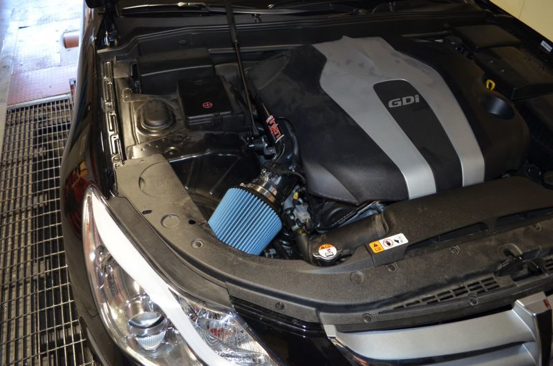 Injen 2014 Hyundai Genesis Sedan 3.8L V6 Polished Short Ram Intake with MR Technology - Premium Cold Air Intakes from Injen - Just $301.95! Shop now at WinWithDom INC. - DomTuned