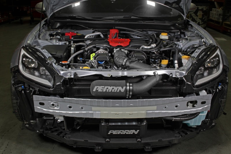 Perrin 22-23 Subaru BRZ/GR86 Cold Air Intake - Black - Premium Cold Air Intakes from Perrin Performance - Just $399.50! Shop now at WinWithDom INC. - DomTuned