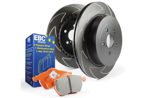 EBC S7 Kits Orangestuff Pads and BSD Rotors - Premium Brake Rotors - Slotted from EBC - Just $326.10! Shop now at WinWithDom INC. - DomTuned