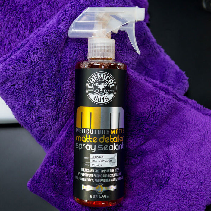 Chemical Guys Meticulous Matte Detailer & Spray Sealant - 16oz - Premium Car Waxes from Chemical Guys - Just $77.94! Shop now at WinWithDom INC. - DomTuned