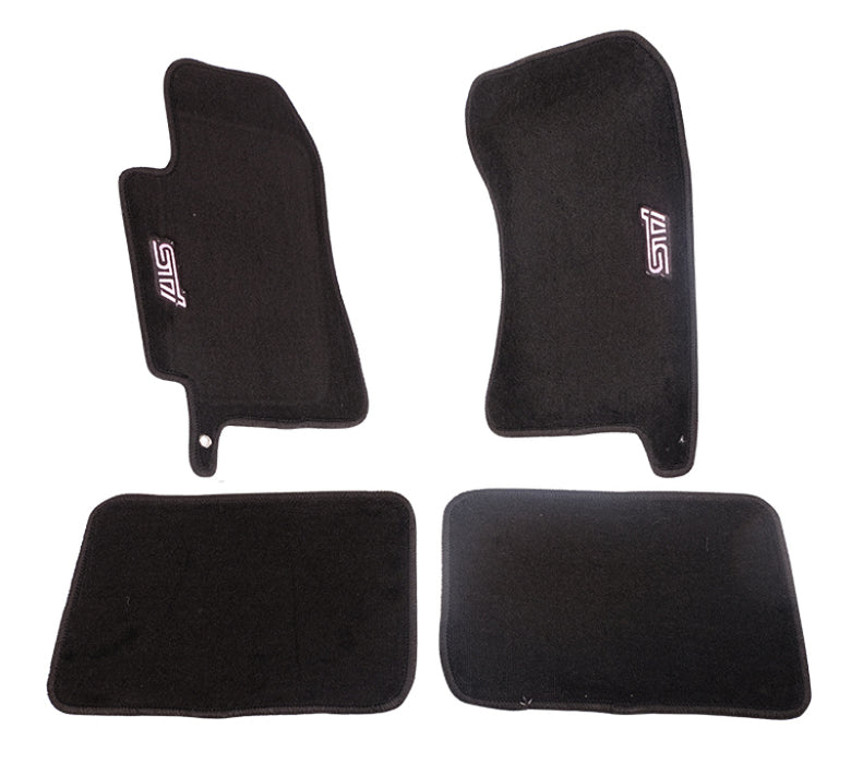 NRG Floor Mats - 04-07 Subaru WRX STI (STi Logo) - 4pc.