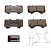 Power Stop 08-11 Lexus LX570 Front Z36 Truck & Tow Brake Pads w/Hardware - Premium Brake Pads - Performance from PowerStop - Just $103.16! Shop now at WinWithDom INC. - DomTuned