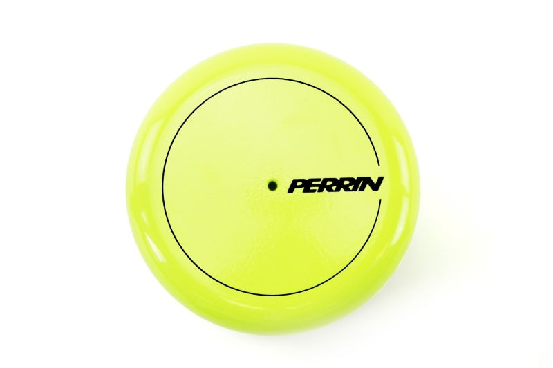 Perrin 2015+ Subaru WRX/STI Oil Filter Cover - Neon Yellow - Premium Oil Filters from Perrin Performance - Just $83.30! Shop now at WinWithDom INC. - DomTuned