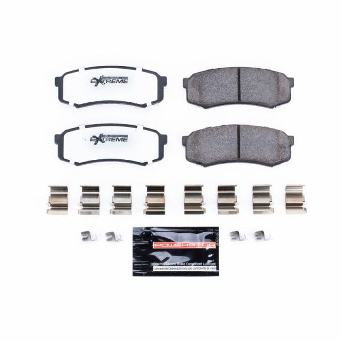 Power Stop 03-22 Toyota 4Runner Rear Z36 Truck & Tow Brake Pads w/Hardware - Premium Brake Pads - Performance from PowerStop - Just $79.09! Shop now at WinWithDom INC. - DomTuned