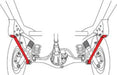 SPC Performance 91-97 Toyota Landcruiser Rear Lower Control Arms (Pair) - Premium Control Arms from SPC Performance - Just $279.95! Shop now at WinWithDom INC. - DomTuned