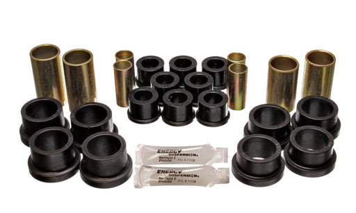 Energy Suspension 70-78 Nissan 240Z/260Z/280Z Black Rear Control Arm Bushing Set - Premium Bushing Kits from Energy Suspension - Just $88.74! Shop now at WinWithDom INC. - DomTuned
