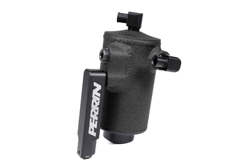 Perrin 22-23 Subaru WRX Air Oil Separator - Black - Premium Oil Separators from Perrin Performance - Just $399.50! Shop now at WinWithDom INC. - DomTuned