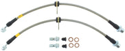 StopTech 00-05 Toyota MR2 Spyder Front Stainless Steel Brake Lines - Premium Brake Line Kits from Stoptech - Just $71.07! Shop now at WinWithDom INC. - DomTuned