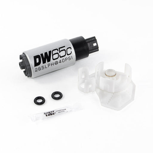 DeatschWerks 265 LPH Compact In-Tank Fuel Pump w/ Set Up Kit 08-15 Mitsu EVO X, 06-13 MazdaSpeed 3/6 - Premium Fuel Pumps from DeatschWerks - Just $159.00! Shop now at WinWithDom INC. - DomTuned