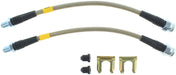 StopTech 00-05 Mitsubishi Eclipse Stainless Steel Rear Brake Lines - Premium Brake Line Kits from Stoptech - Just $54.07! Shop now at WinWithDom INC. - DomTuned