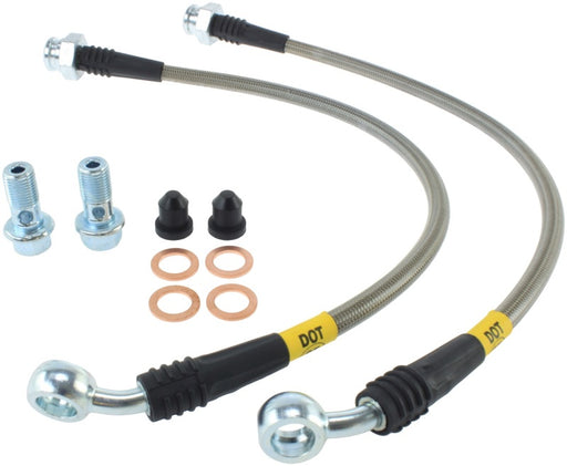 StopTech Stainless Steel Brake Line Kit - Rear - Premium Brake Line Kits from Stoptech - Just $64.69! Shop now at WinWithDom INC. - DomTuned