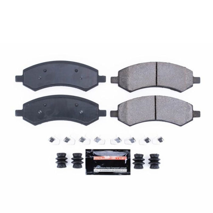 Power Stop 07-09 Chrysler Aspen Front Z23 Evolution Sport Brake Pads w/Hardware - Premium Brake Pads - Performance from PowerStop - Just $92.20! Shop now at WinWithDom INC. - DomTuned