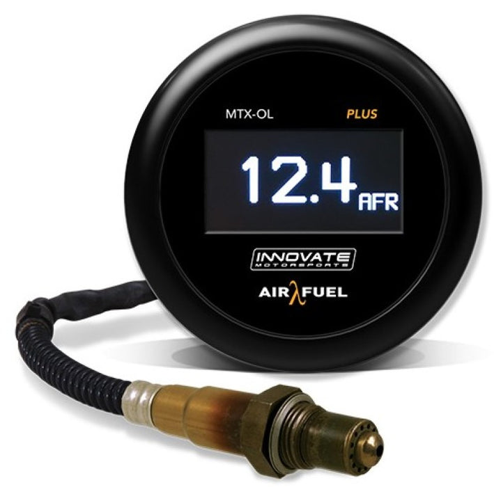 Innovate MTX-OL PLUS Wideband Digital Air/Fuel Ratio OLED Gauge Kit 8ft w/O2 Sensor - Premium Gauges from Innovate Motorsports - Just $327.02! Shop now at WinWithDom INC. - DomTuned