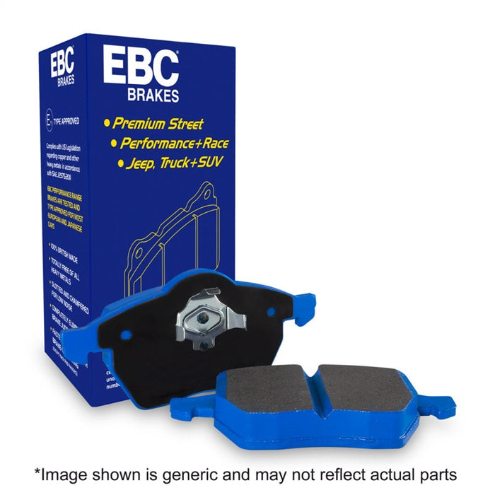 EBC 2012+ Subaru BRZ/FRS/86 2.0L Bluestuff Front Brake Pads - Premium Brake Pads - Racing from EBC - Just $128.87! Shop now at WinWithDom INC. - DomTuned