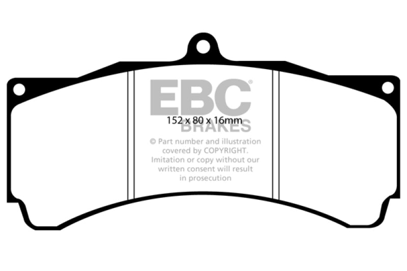 EBC Brakes Redstuff Ceramic Brake Pads - Premium Brake Pads - Performance from EBC - Just $139.69! Shop now at WinWithDom INC. - DomTuned