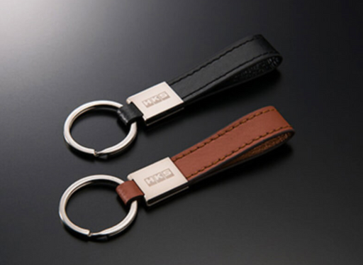 HKS HKS LEATHER KEYRING CAMEL - Premium Apparel from HKS - Just $10! Shop now at WinWithDom INC. - DomTuned