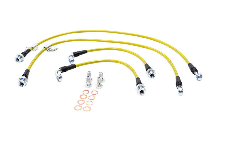 ISR Performance Brake Line Kit - Nissan 350Z (Brembo Brakes) - Premium Brake Line Kits from ISR Performance - Just $103.50! Shop now at WinWithDom INC. - DomTuned