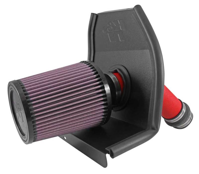 K&N 2015 Subaru WRX-STI 2.5L H4 Red Typhoon Short Ram Intake - Premium Cold Air Intakes from K&N Engineering - Just $399.99! Shop now at WinWithDom INC. - DomTuned