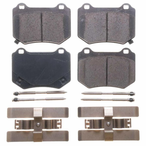 Power Stop 18-19 Subaru WRX STi Rear Z17 Evolution Ceramic Brake Pads w/Hardware - Premium Brake Pads - OE from PowerStop - Just $60.58! Shop now at WinWithDom INC. - DomTuned