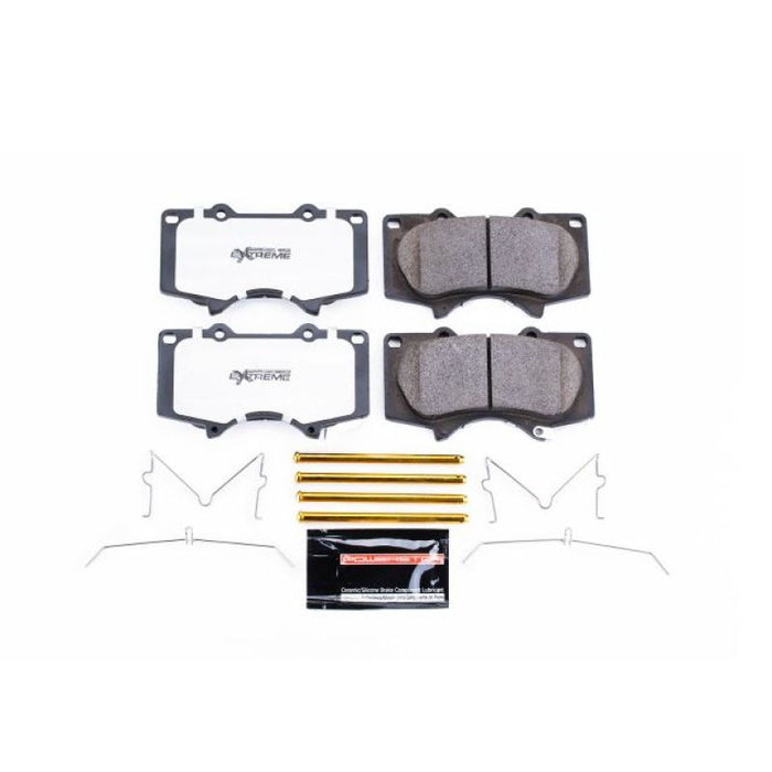 Power Stop 10-19 Toyota 4Runner Front Z36 Truck & Tow Brake Pads w/Hardware - Premium Brake Pads - Performance from PowerStop - Just $88.05! Shop now at WinWithDom INC. - DomTuned