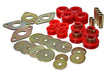 Energy Suspension Body Mount Set-Reg Access & Dbl Cab - Red - Premium Bushing Kits from Energy Suspension - Just $138.01! Shop now at WinWithDom INC. - DomTuned