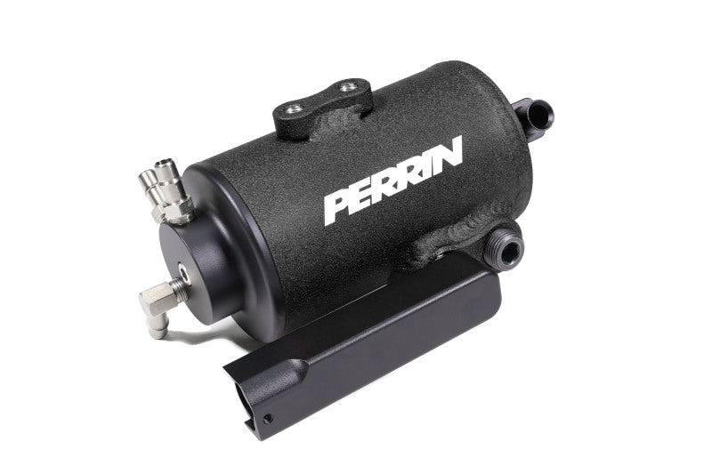 Perrin 22-23 Subaru WRX Air Oil Separator - Black - Premium Oil Separators from Perrin Performance - Just $399.50! Shop now at WinWithDom INC. - DomTuned