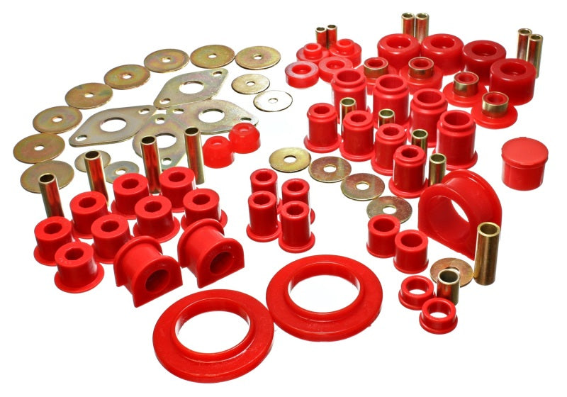 Energy Suspension 01-04 Toyota Tacoma Red Hyper-Flex Master Bushing Set - Premium Bushing Kits from Energy Suspension - Just $313.87! Shop now at WinWithDom INC. - DomTuned