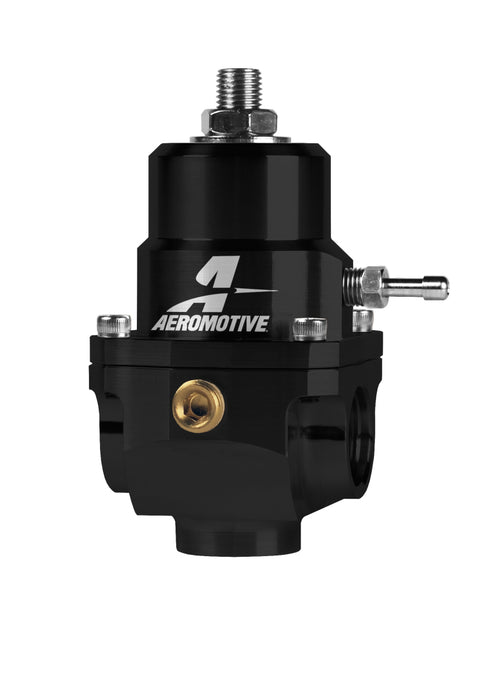 Aeromotive Adjustable Regulator - 3-15PSI - .313 Valve - (2) -08 Inlets/ -08 Return