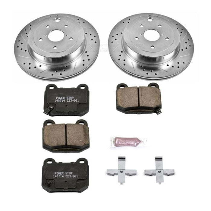 Power Stop 08-14 Subaru Impreza Rear Z23 Evolution Sport Brake Kit - Premium Brake Kits - Performance D&S from PowerStop - Just $340.64! Shop now at WinWithDom INC. - DomTuned