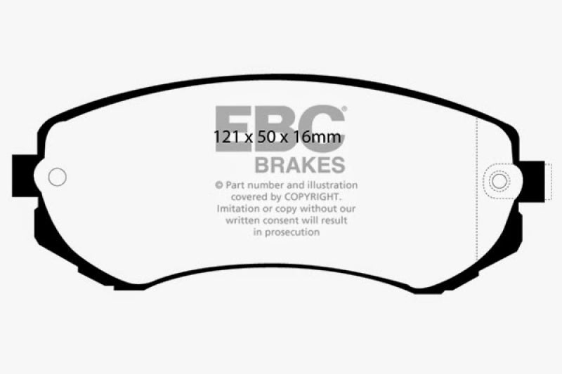 EBC 89-94 Nissan Skyline (R32) 1.8 Greenstuff Front Brake Pads - Premium Brake Pads - Performance from EBC - Just $135.47! Shop now at WinWithDom INC. - DomTuned