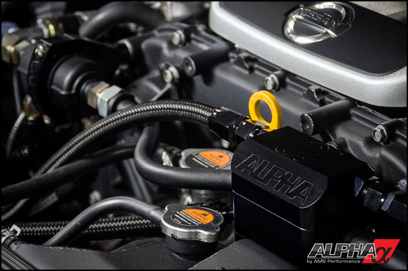 AMS Performance 2009+ Nissan GT-R R35 Alpha Air Oil Separator - Premium Oil Separators from AMS - Just $697.26! Shop now at WinWithDom INC. - DomTuned