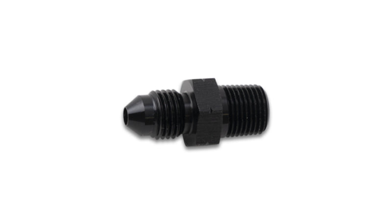 Vibrant BSPT Adapter Fitting -8 AN to 3/8in -19 - Premium Fittings from Vibrant - Just $7.59! Shop now at WinWithDom INC. - DomTuned